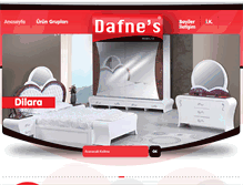 Tablet Screenshot of dafnesmobilya.com